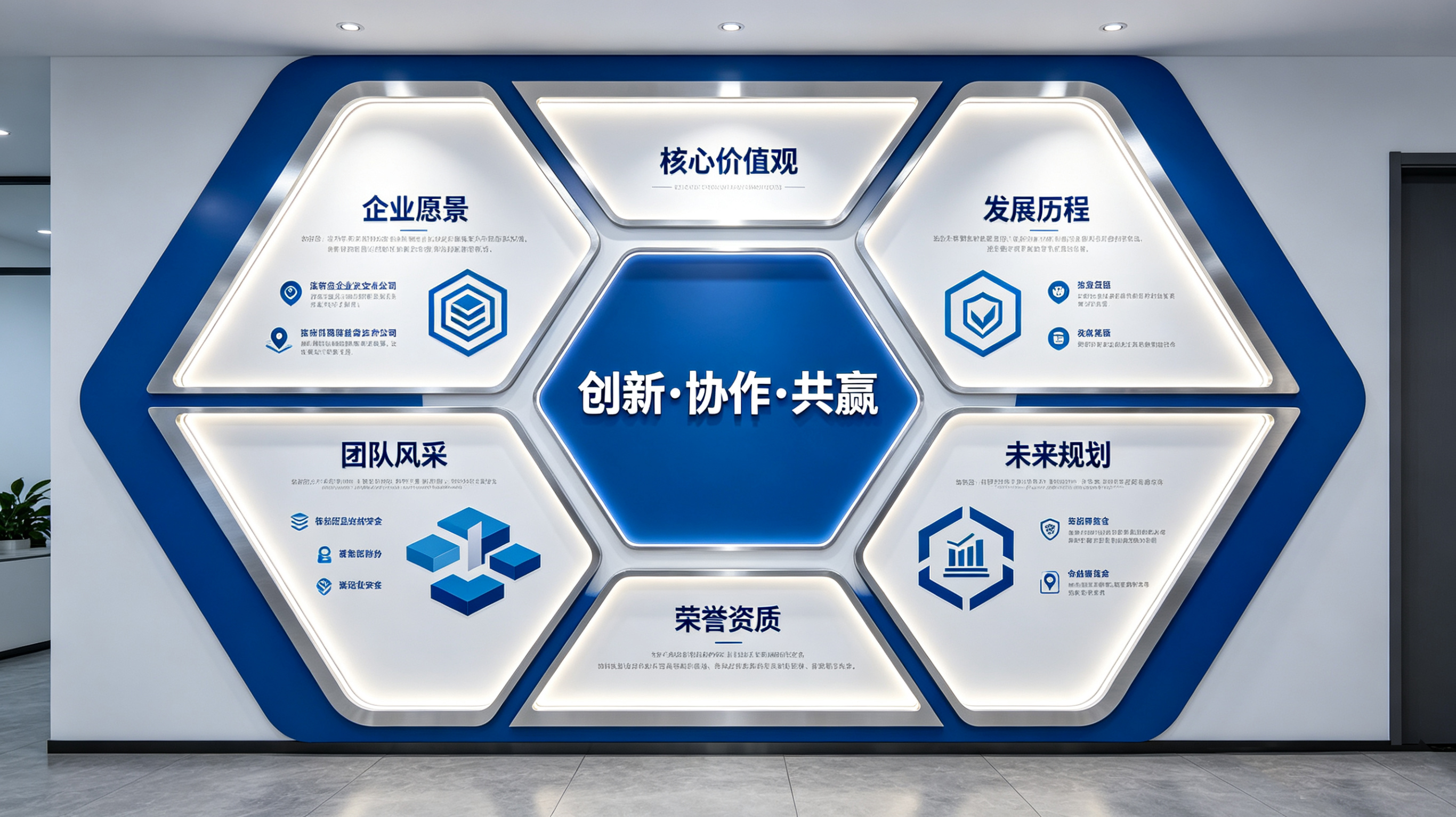 萍乡企业文化墙六边形避坑指南（新手常犯5个错误）
